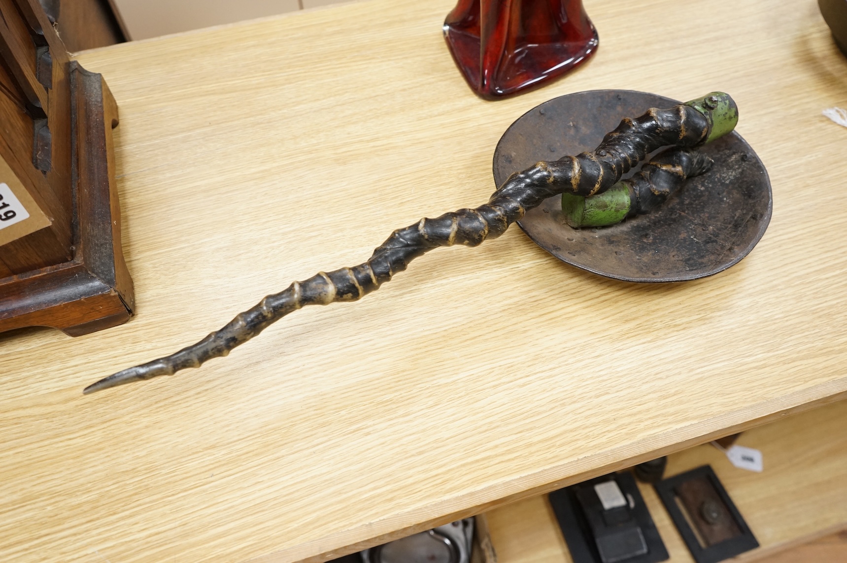 A 19th century Indian Madu (parrying weapon), 56cm in length